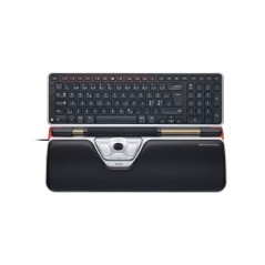 Contour RollerMouse Red Plus - Black & Silver Central Device for Ultimate Comfort and Precision